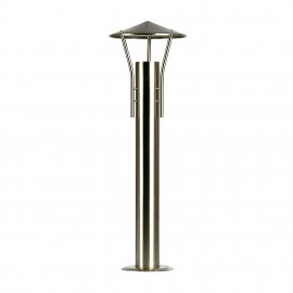 Oriel Lighting-Tresco Bollard 240V Outdoor 304 Stainless Steel Garden Bollard Light